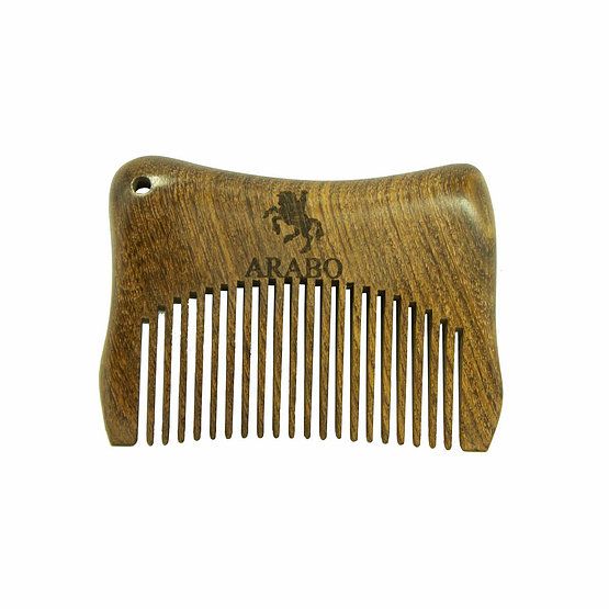 Pente de Madeira Barba e Cabelo " Pure Breed " - ARABO