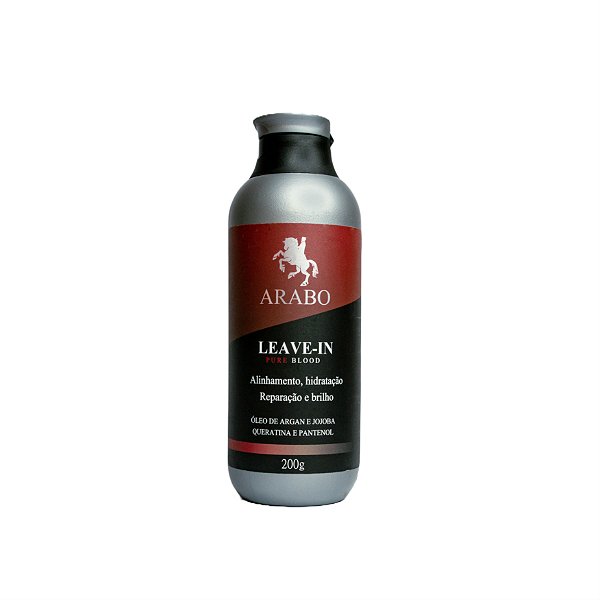 Leave-in Creme para pentear e modelar Cabelo ARABO 200g