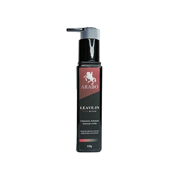 Leave-in Creme para pentear e modelar Cabelo ARABO 120g