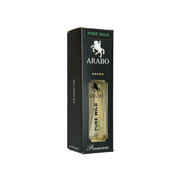 Óleo Vegetal para Barba Premium 30ml - ARABO Pure WILD
