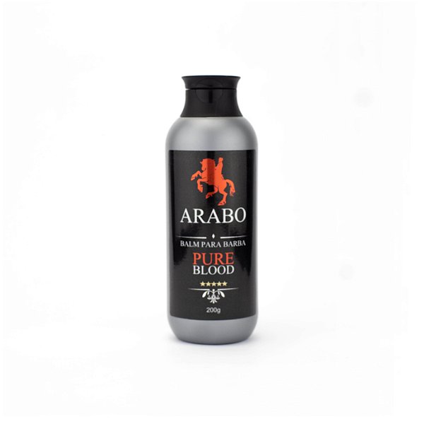 Balm para Barba PREMIUM - Hidratante e modelador - ARABO "Pure Blood"  200g