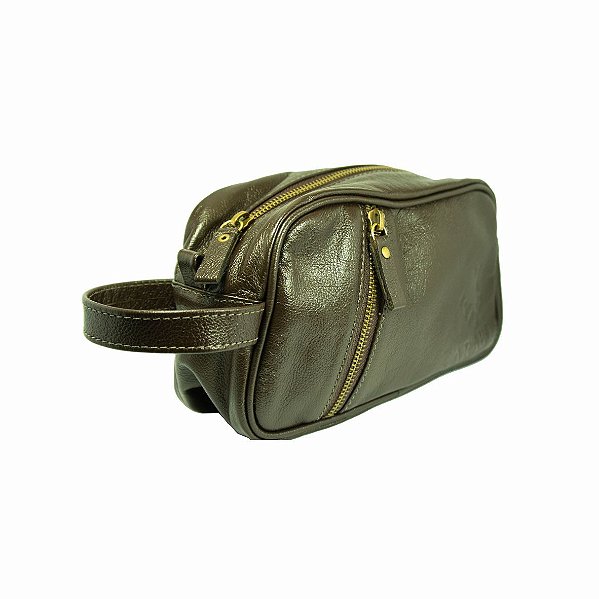 Necessaire Couro Legítimo Genuine Breed