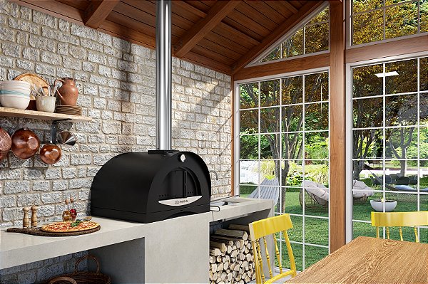 Forno de Pizza a Lenha Capadócia V640IN – Modelo Gourmet
