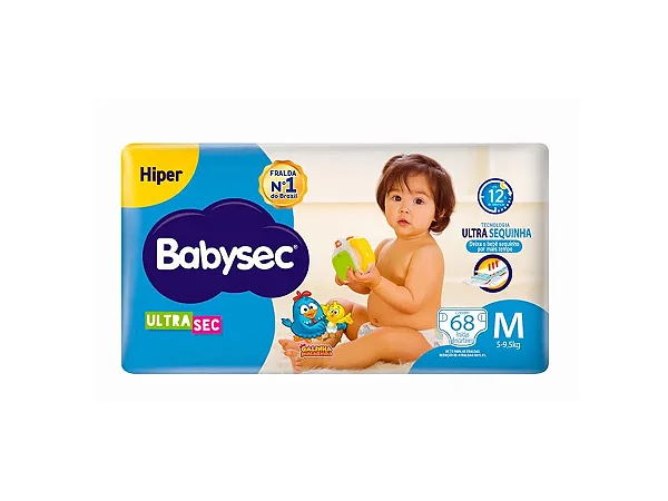 Fralda Babysec Ultrasec Hiper