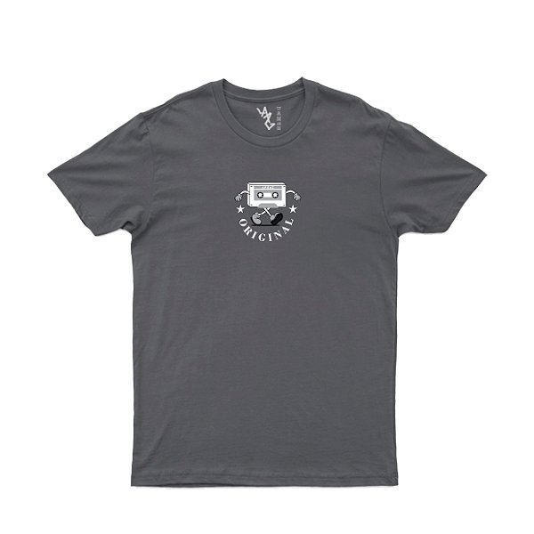 Camiseta REC Cinza Chumbo