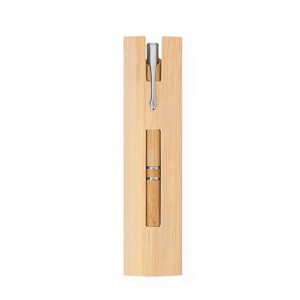 CANETA ECOLÓGICA DE BAMBU - Cód.: 08250