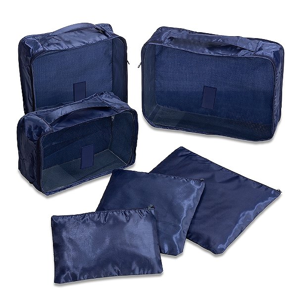 KIT NECESSAIRE 6 PÇS - Cód.: 18538