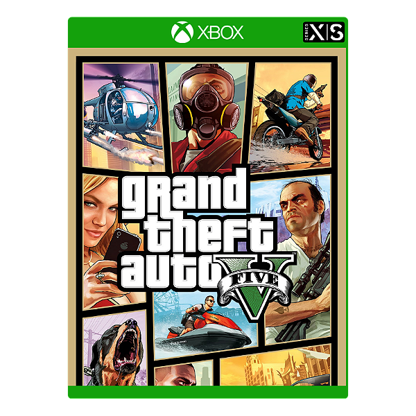 GTA 5 - Grand Theft Auto V - Xbox One e Series X/S Midia Digital - GTA V