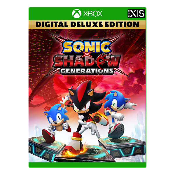 Sonic X Shadow Generations Deluxe - Xbox One e Series S/X - Midia Digital