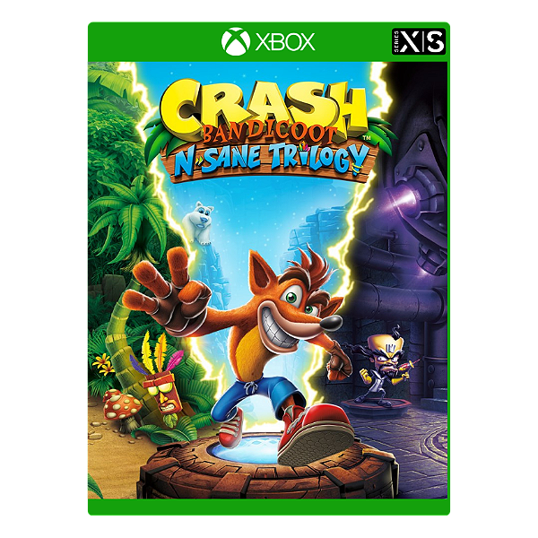 Crash Bandicoot N. Sane Trilogy - Xbox One e Series S/X - Mídia Digital