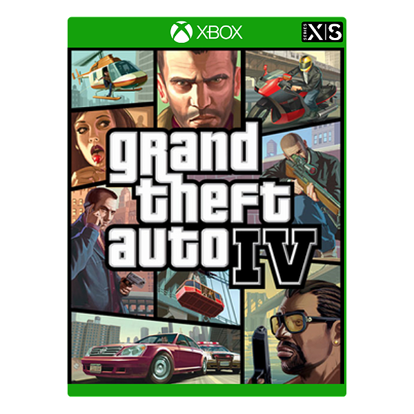 Grand Theft Auto IV - Xbox One e Series S/X - Midia Digital - GTA 4 / GTA IV