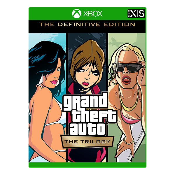 Grand Theft Auto: The Trilogy (GTA Trilogy)  - Xbox One e Series S/X - Midia Digital - GTA San Andreas, GTA III e GTA Vice City
