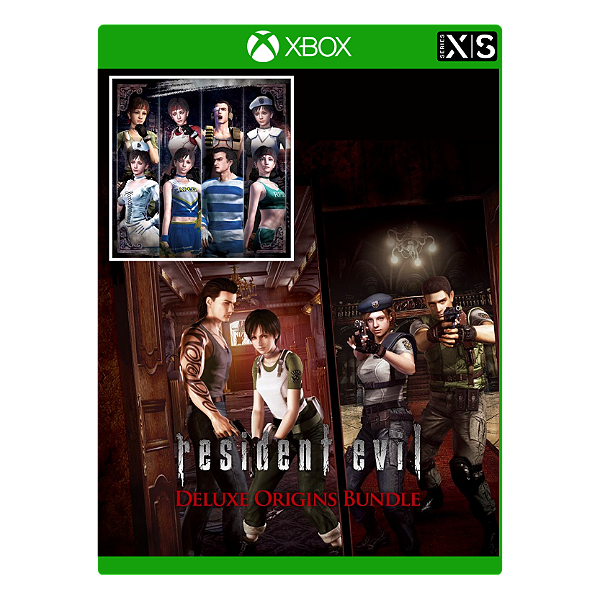 Resident Evil 0 + 1: Deluxe Origins - Xbox One e Series S/X - Midia Digital - RE0/RE1