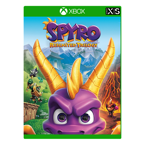 Spyro Reignited Trilogy - Xbox One e Series S/X - Midia Digital