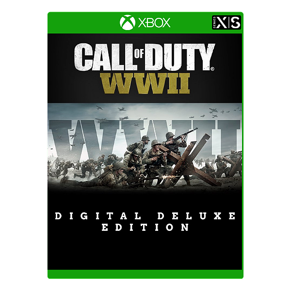 Call of Duty: WWII Deluxe - Xbox One e Series S/X - Mídia Digital - COD WW2