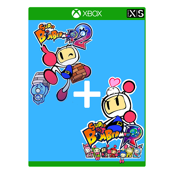 SUPER BOMBERMAN R + R2 - Xbox One e Series S/X - Midia Digital