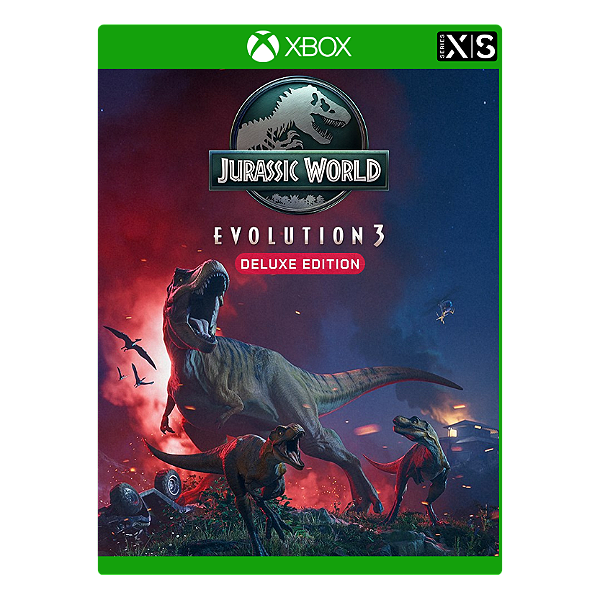 Jurassic World Evolution 3: Edição Deluxe - Xbox Series S/X - Midia Digital