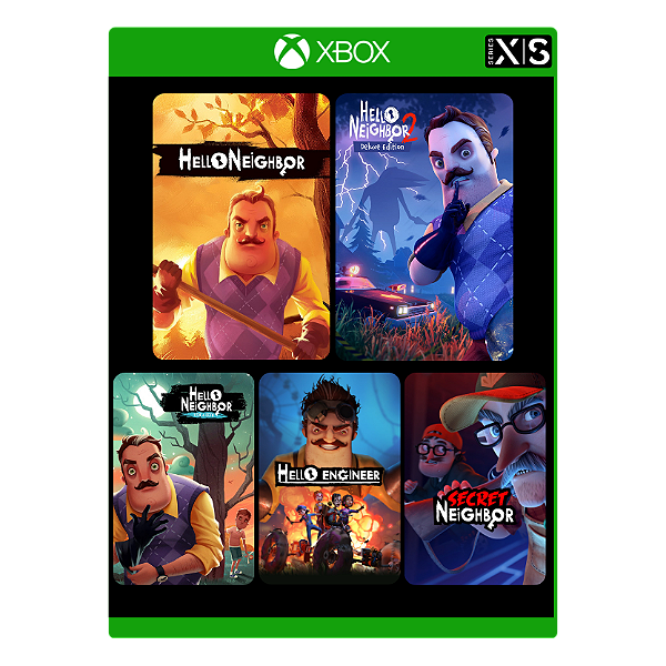 Hello Neighbor Coleção – Xbox One e Xbox Series S/X – Mídia Digital - 5 Jogos da franquia! - Hello Neighbor 2