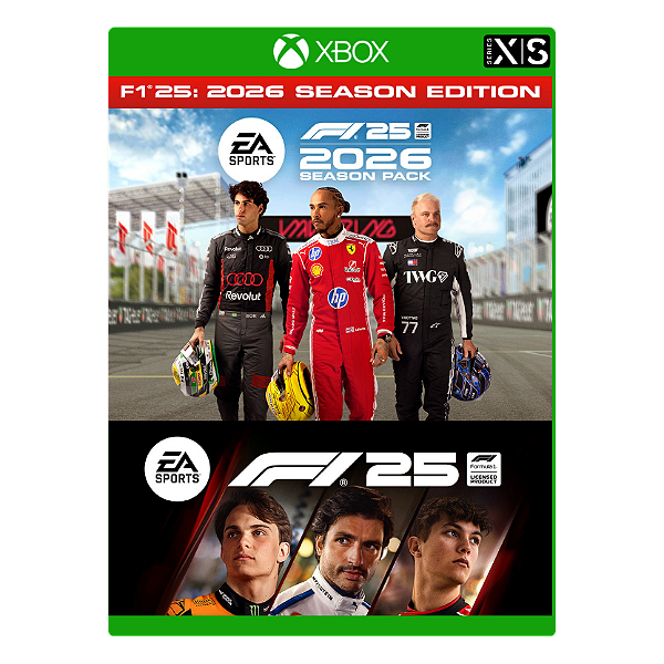 F1 26: F1 25 Edição da Temporada 2026 – Xbox Series S/X – Mídia Digital