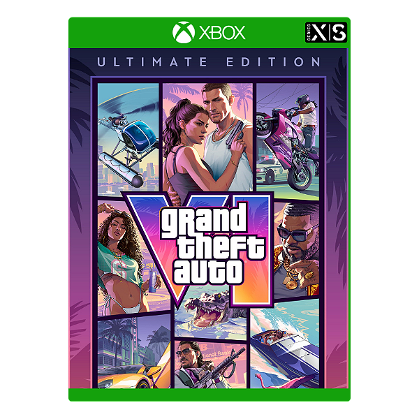 Grand Theft Auto VI: Ultimate Edition – Xbox Series S/X – GTA 6 - GTA VI - Mídia Digital