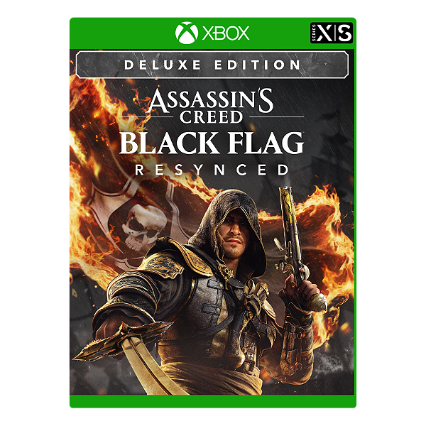 Assassin’s Creed Black Flag Resynced Edição Deluxe – Xbox Series S/X – Mídia Digital - AC Black Flag