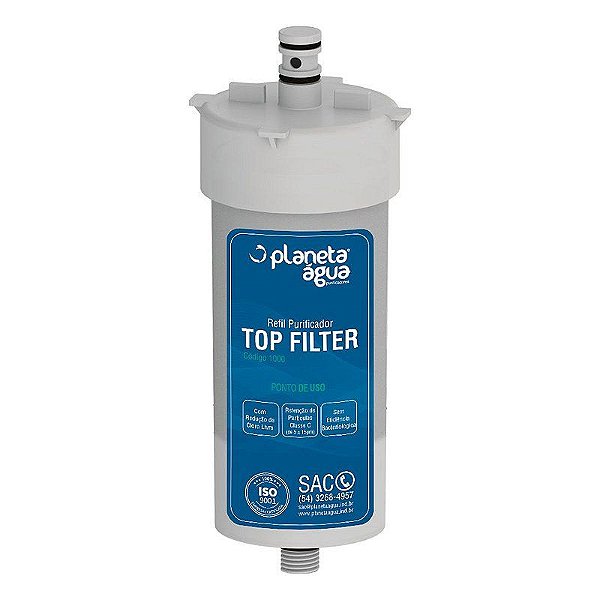 Refil Purificador de Água MaxPure para Purificadores Planeta Água, Durin H2O, Impac Cristal, Mallory e Mondial - Alta Performance