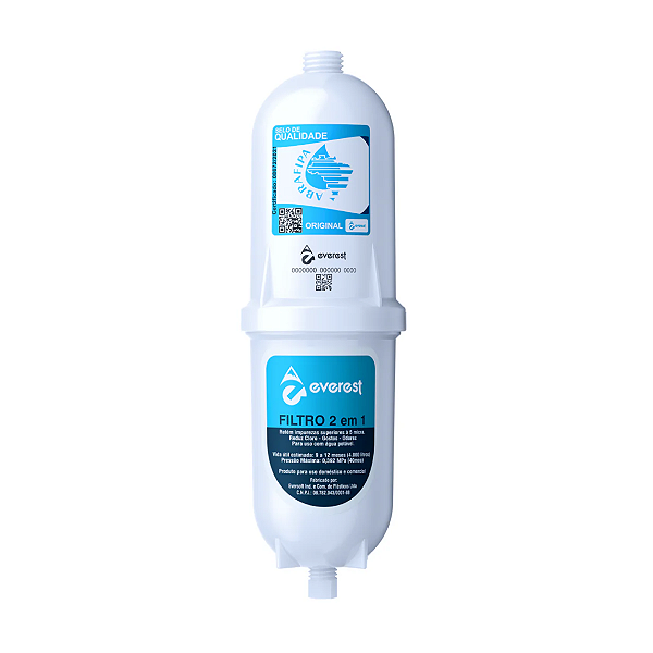Filtro Refil Soft by Everest Original - Refil-Vela para Água Pura e Saudável