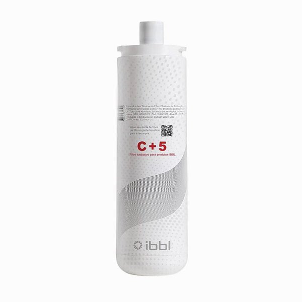 Refil Purificador de Água IBBL C+5 com 5 Etapas de Purificação para Famílias que Prezam pela Saúde