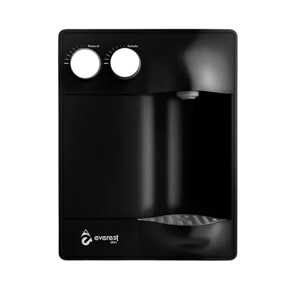 Kit Painel Frontal para Purificador Everest – SLIM preto (Modelo Novo)