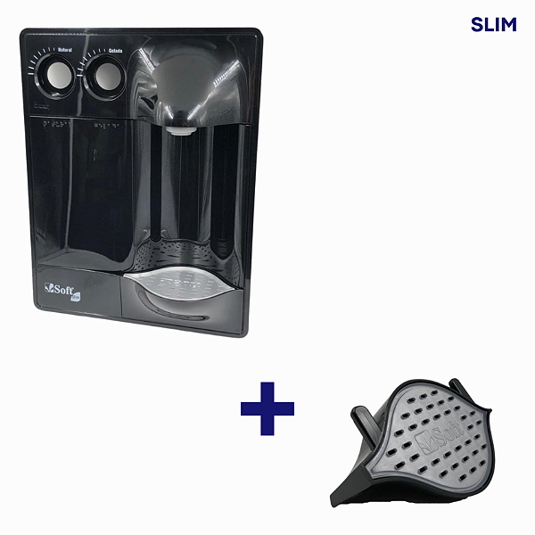 Kit Painel Frontal para Purificador Everest – SLIM preto (Modelo Novo)