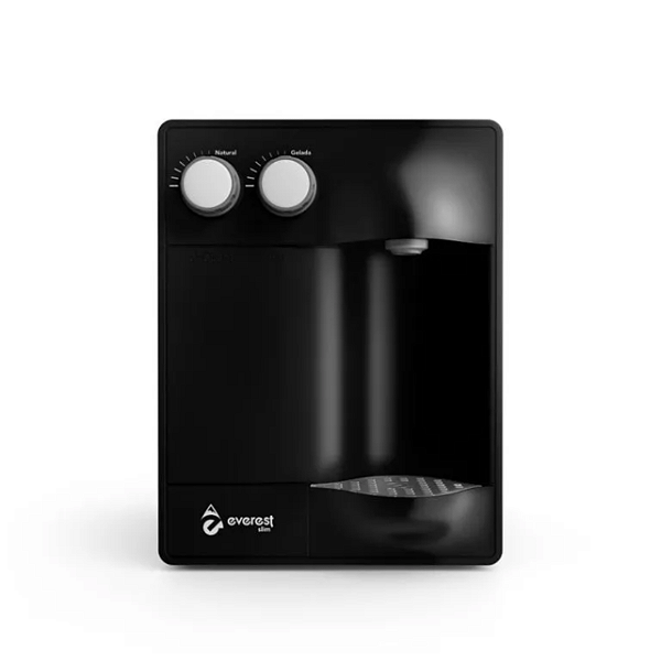 Purificador de Água Everest Slim preto - 220v