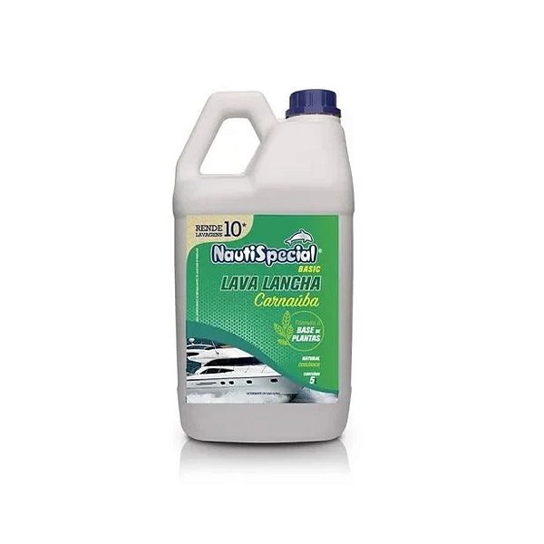 Lava Lancha e protetor 5L com Cera De Carnauba Nautispecial