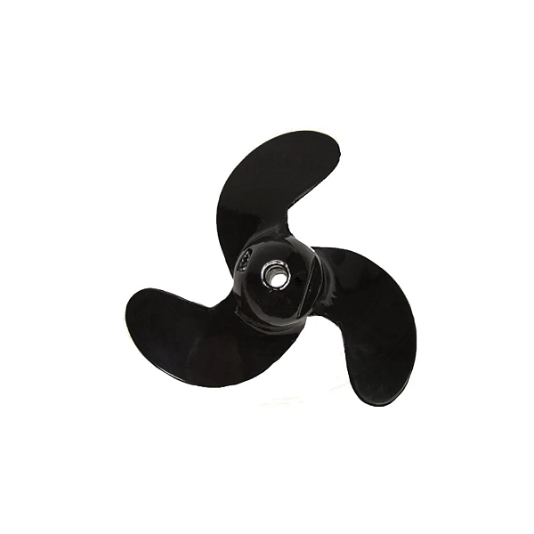 Hélice para motor de popa Johnson Evinrude 3.3hp e 4hp Passo 7 1/2x7 Pinado (rotação esquerda)