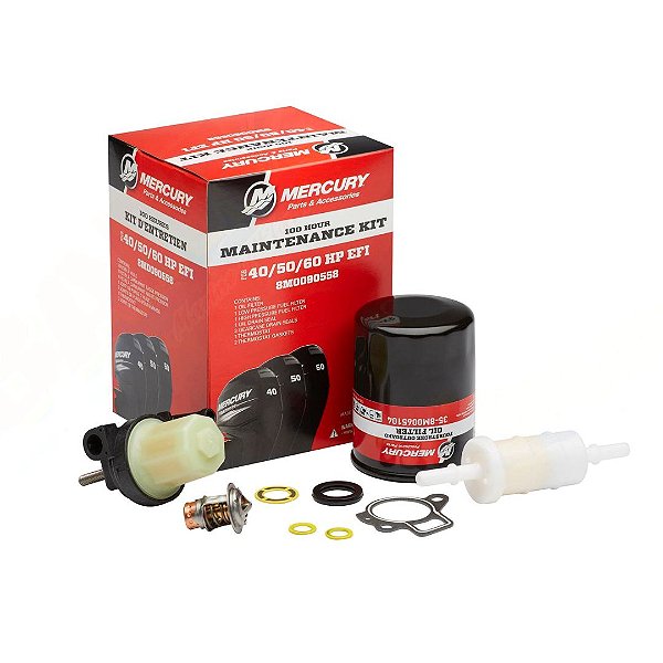 Kit Manutenção Motor de Mercury 40-60HP EFI 4T 100HS