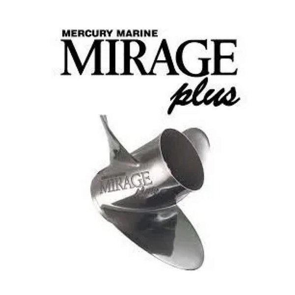 Hélice Aço Inox Motor Mercury Marine Modelo Mirage Passo 21 - Esquerda - SEMI NOVA