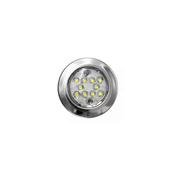 Luminária De Cabine Bicolor  Com Corpo Em AÇO INOX 304 LED Frio ou Quente