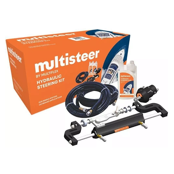 Direção Hidráulica Motor de Popa até 350HP Universal Kit
