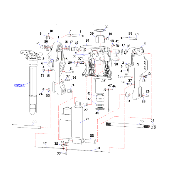 Motor De Popa Hidea 40 HP 40 FHEL(S)-T YMH Vista Trim Cavalete