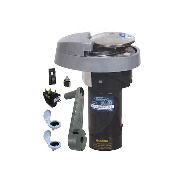 Guincho Elétrico Corrente 8mm 12v Completo Vertical VA 1000 Barco: 8,4 a 12,6m (28 a 42 pés)