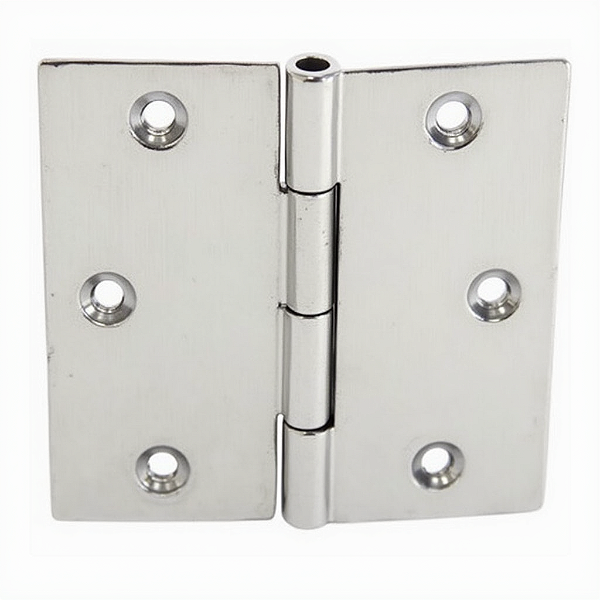 DOBRADICA QUADRADA 6F EM  ACO INOX COM 316 DE ABERTURA - 50x60x1,5MM