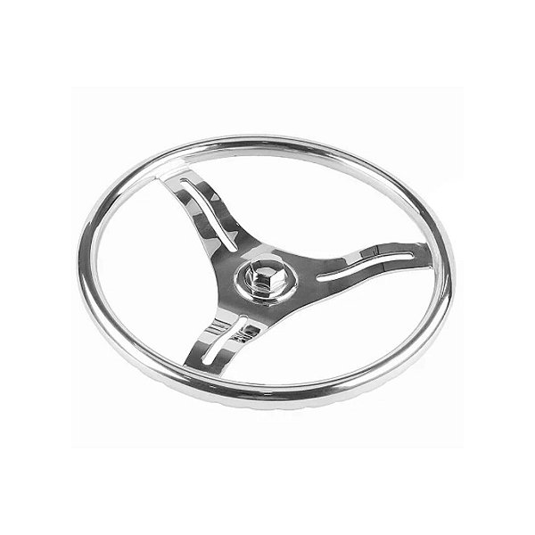 Volante Náutico Aço Inoxidável 13-1/2" Pol