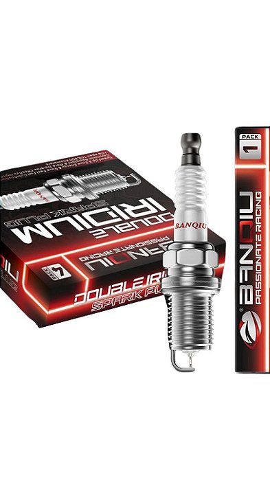Vela de Ignição ILFR6G-E Motor Náutico Mercury Verado duplo Iridium Banqiu