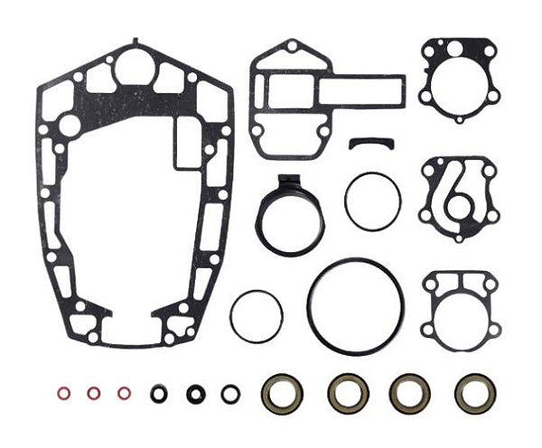 Kit de junta da rabeta para motor de popa Yamaha 75 HP, 85 HP e 90 HP 2 tempos 688-W0001-20