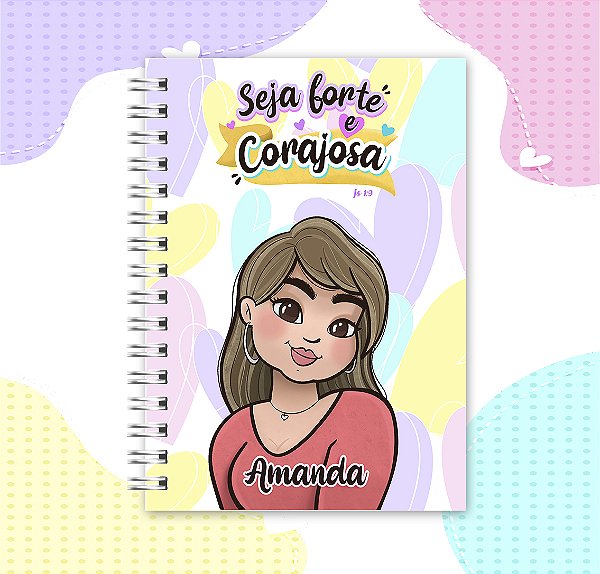 Planner Devocional - Seja forte e corajosa