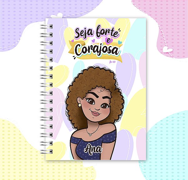 Planner Devocional - Seja forte e corajosa