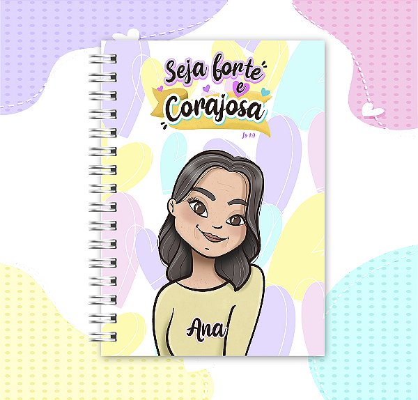 Planner Devocional - Seja forte e corajosa