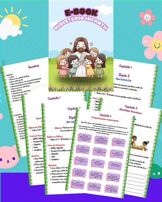 ARQUIVO DIGITAL - E-book Planner Ministério Infantil