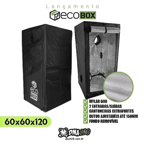 Estufa Ecobox 60x60x120cm