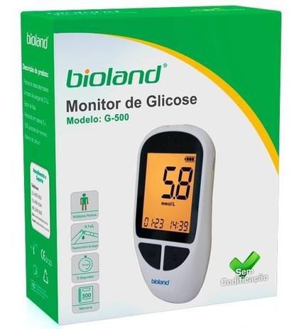 Kit Monitor Glicose G-500 Bioland