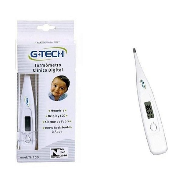 Termômetro Clinico Digital G-Tech Modelo Th150